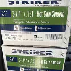 Clavos / framing nails