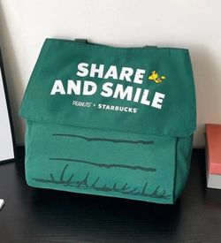 Snoopy Starbucks Tote