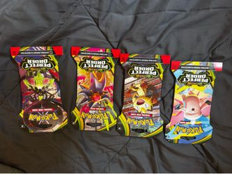 4 Pokemon TCG: Perfect Order Sleeved Booster Pack Full Art Pack