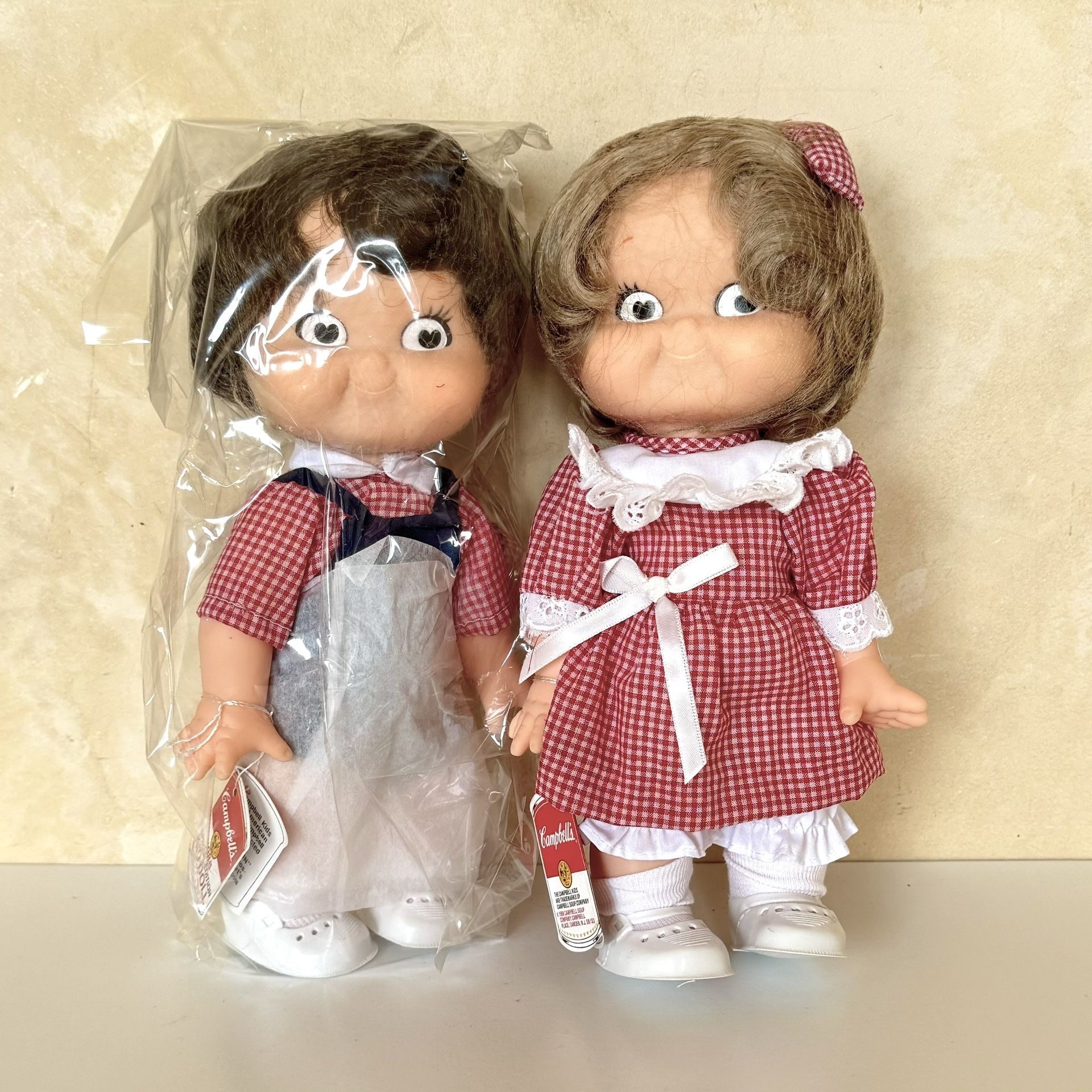 ビンテージ 1988 キャンベルドールセットCampbell Doll Set ビンテージ 1988 キャンベルドールセットCampbell Doll Set