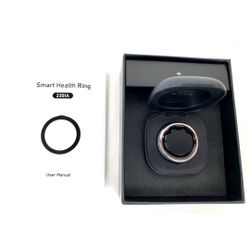 JC Smart Ring Size 8, Heart Rate, Fitness, Sleep Tracker Ring,  Color Titanium