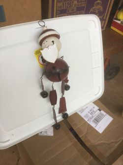 Santa made of jingle bells