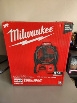Milwaukee M18 Jobsite Fan 0886-20