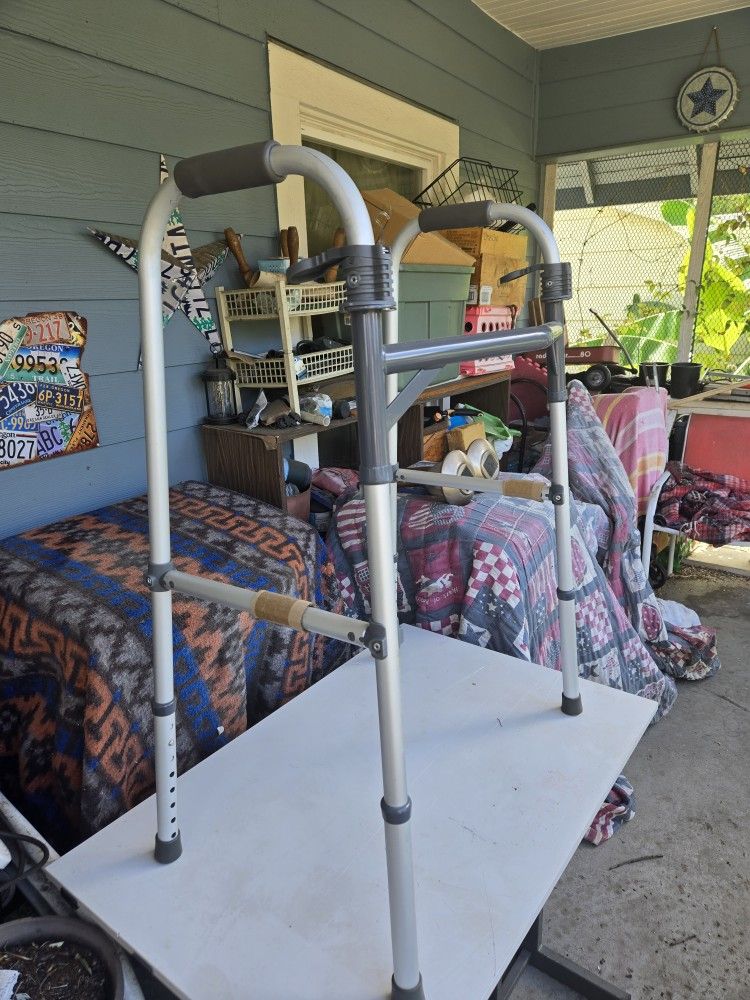 2  Adjustable  Folding Walkers