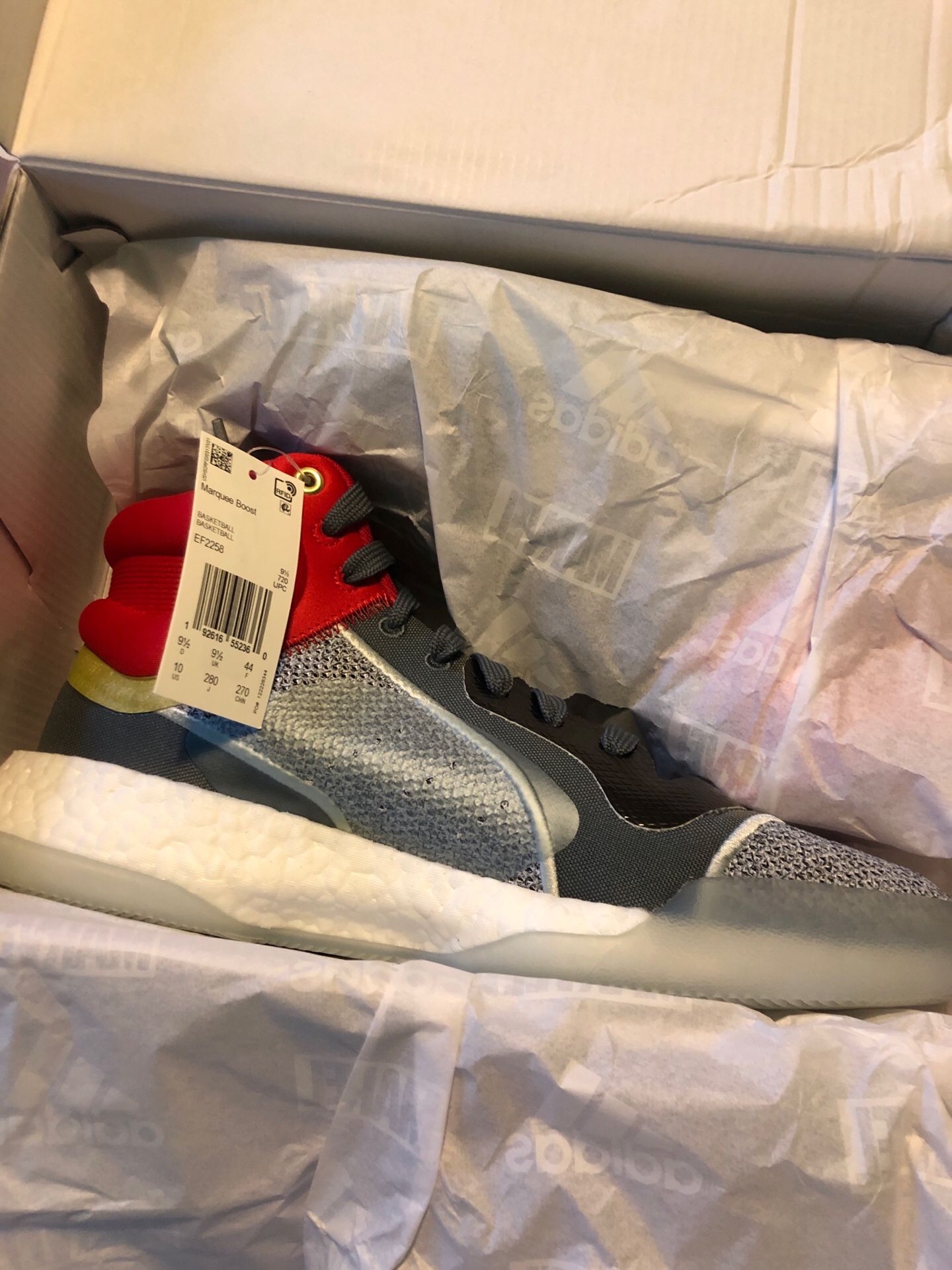 Marvel Thor adidas size 10 brand new in box.