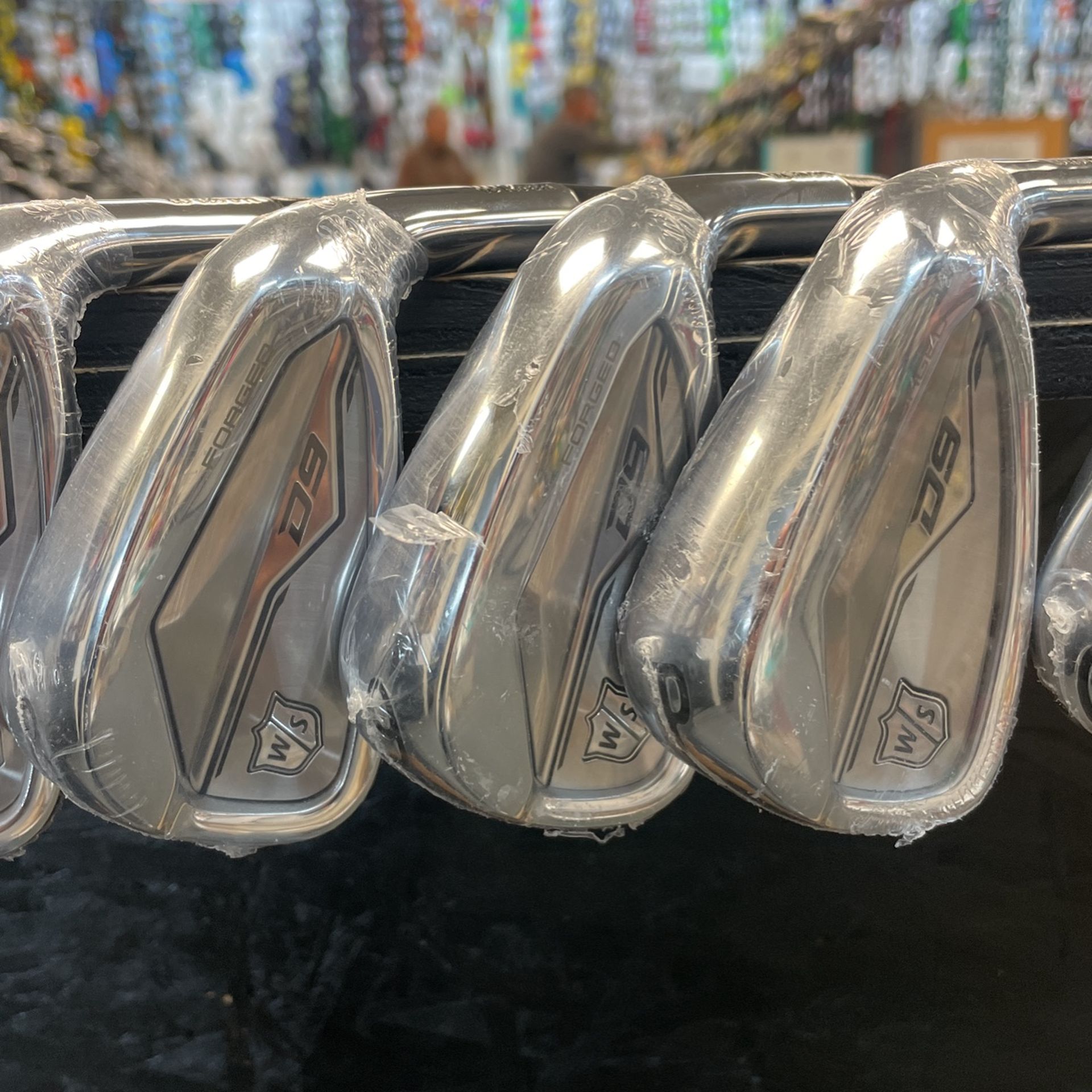 New-Wilson-Staff-D9-Forged-Iron-Set-4-thru-PW/GW-Right-Hand-Stiff-Flex-Steel-Shaft