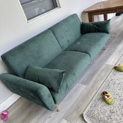 Velvet Couch 