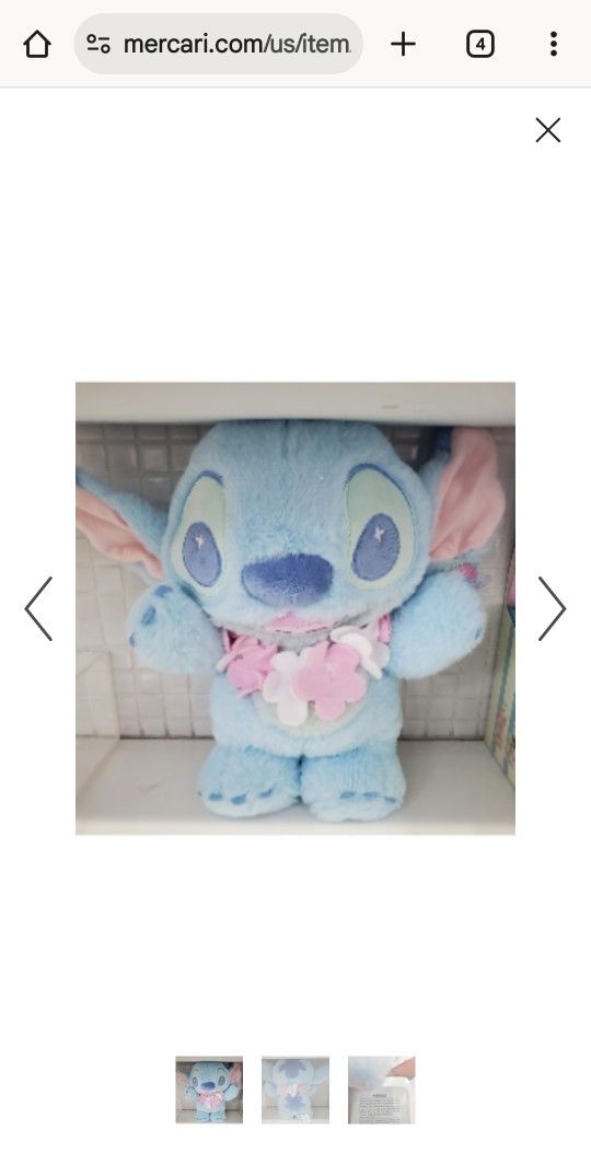 Disney Stitch Stuffed Animal Plush