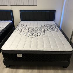 Queen Size Mattress Pillow Top New