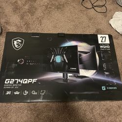 MSI 2k Monitor 