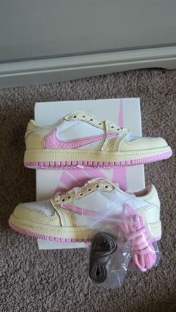 Nike Air Jordan 1 Travis Scott ShyPink PS 12C