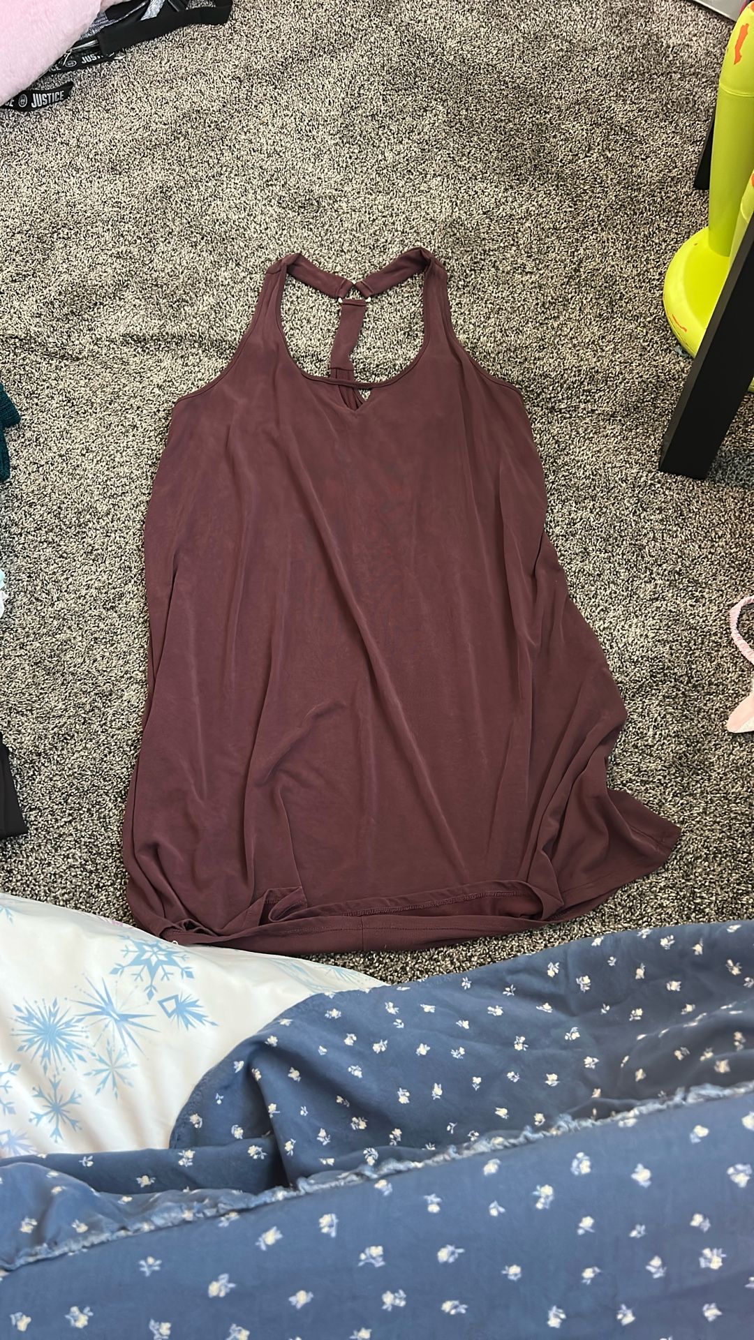Maroon Dress