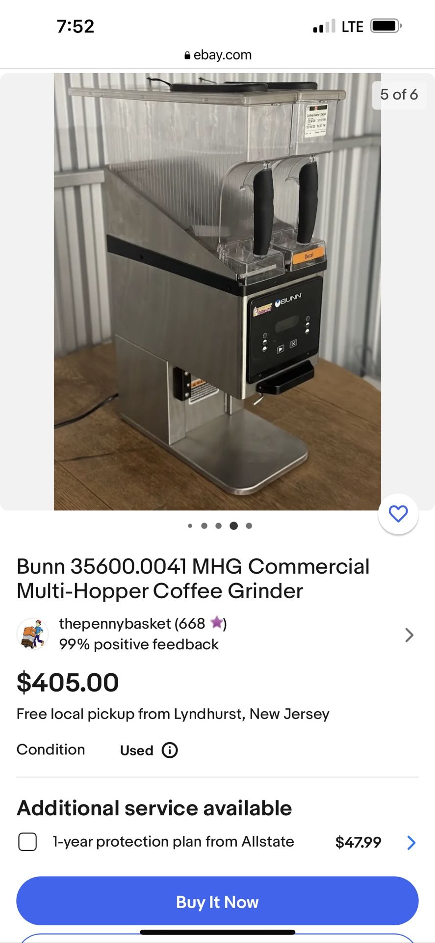 Bunn MHG Multi-Hopper Coffee Grinder & Storage System 35600.0020