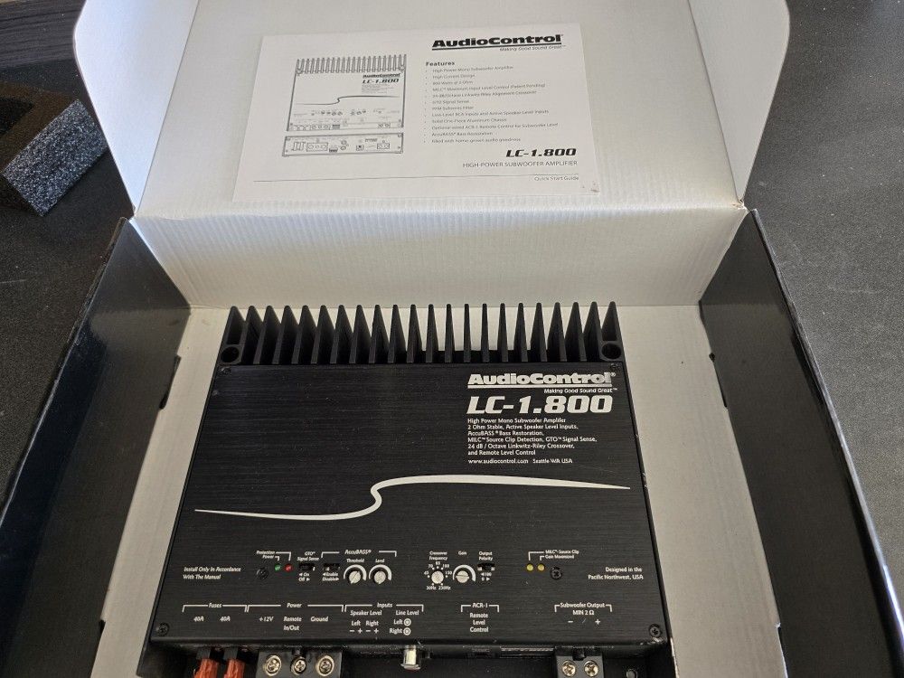 Car Sub Amplifier