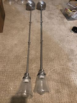 Pendant Light Pair 48”