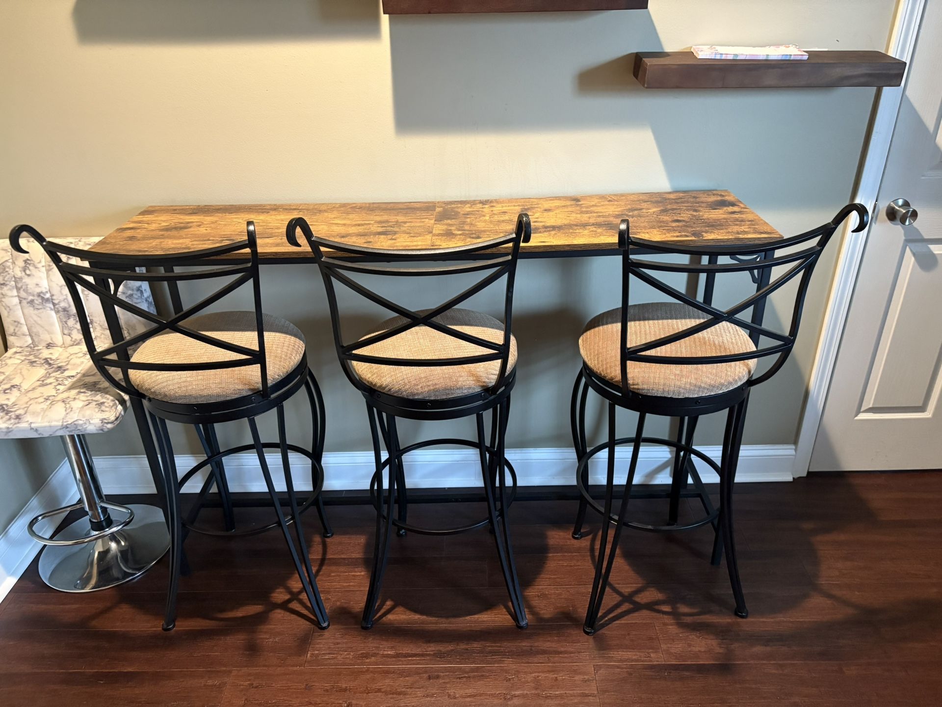 High Table And Chairs