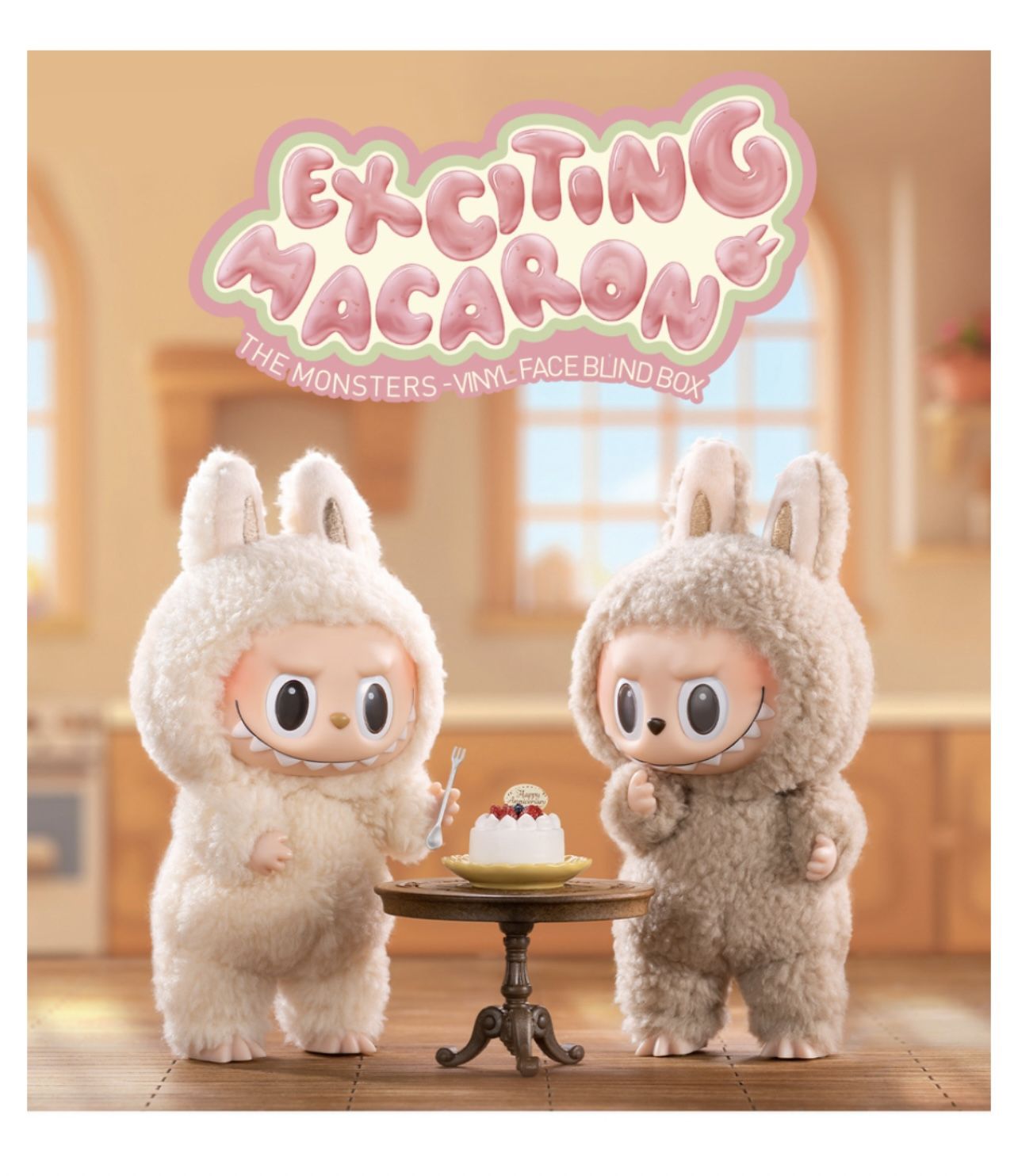 Exciting Macaron Labubu