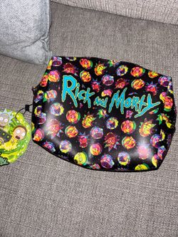 Rick And Morty Handheld Pouch Purse