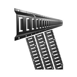 VEVOR E Track Tie Down Rail Kit 5' Steel Rails 4 Pack Secure Cargo
