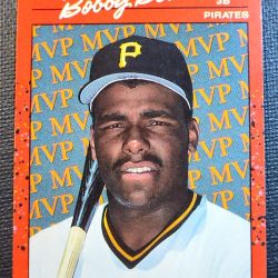 1990 Donruss Error MVP Card #BC-16 Bobby Bonilla. Card Is In Very Good Condition.  #5043