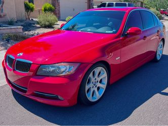 BMW 2008 335i 3 Series Red Sedan Sport Package