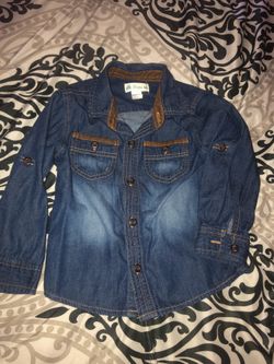 Boy long sleeve shirt