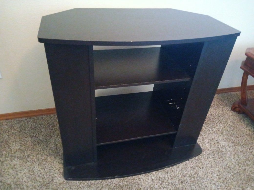 Black TV Stand 32" x 18" x 28.5" tall
