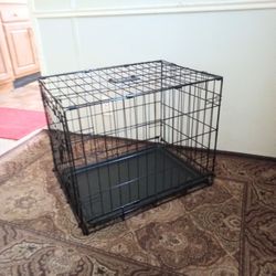 HEAVY DUTY SMALL FOLDING DOG CRATE 