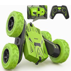 SGILE RC Stunt Car Toy Gift, 4WD Remote Control Car with 2 Sided