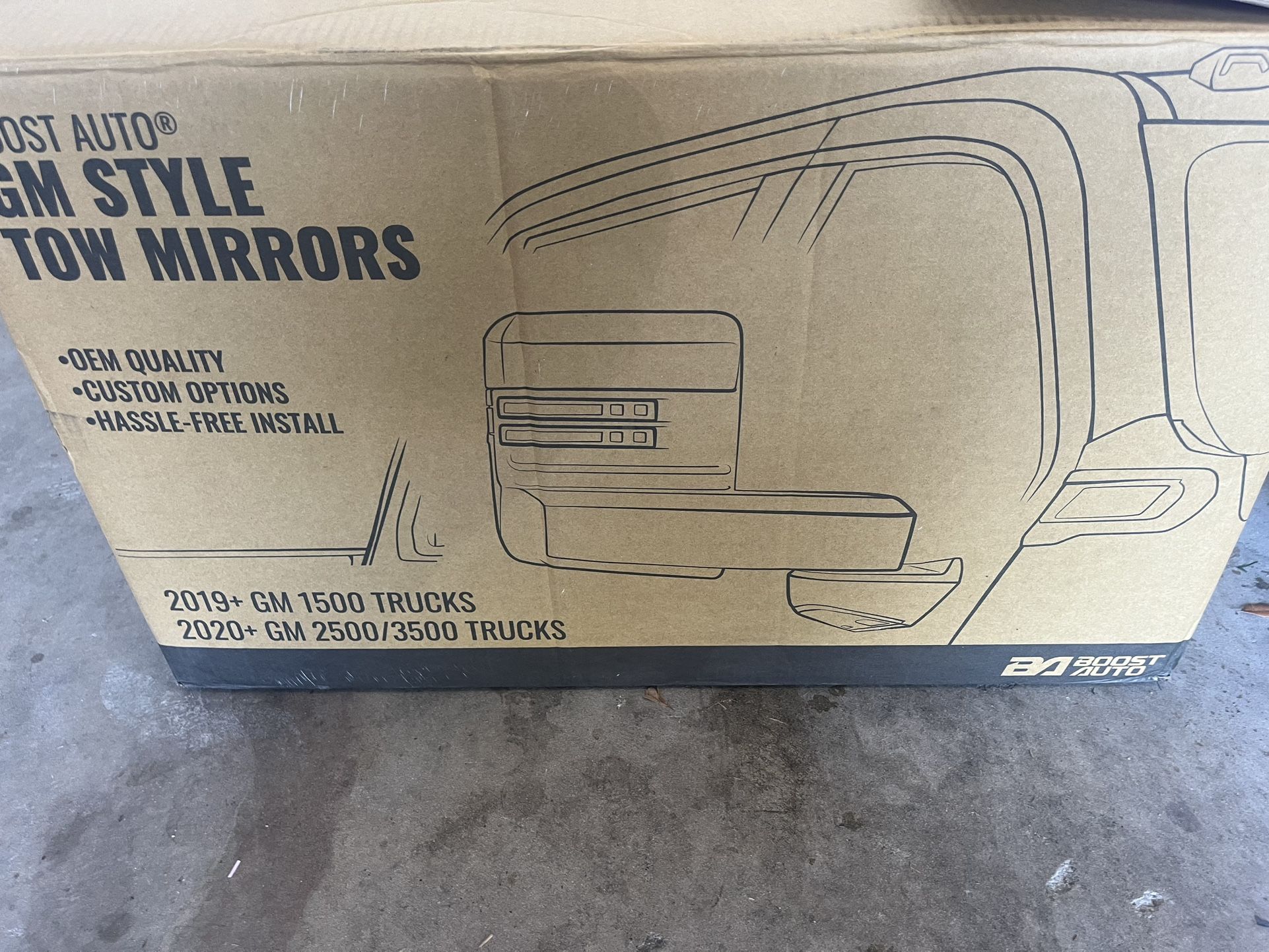Tow Mirror For Silverado