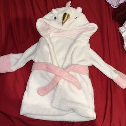 Cloud Island Baby Unicorn Plush Bath Robe