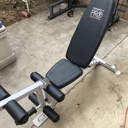 Marcy pro weight bench