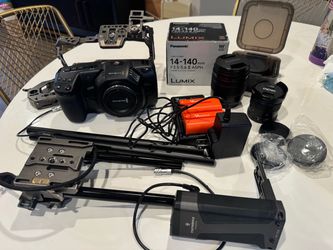 Blackmagic Pocket Cinema Camera 4k with Full Tilta Cage BUNDLE $1,600