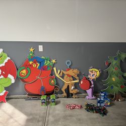 Grinch Outdoor Decorations