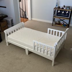 Toddler Bed and Mattress 