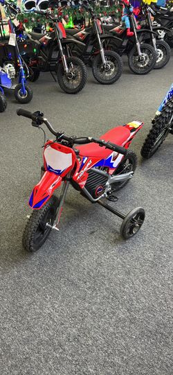 New Electric Dirt Bike With Training Wheels 
