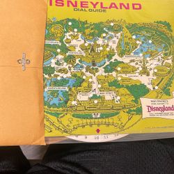 Rare 1982 Disney Tour Guide