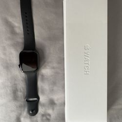 New Apple Watch Series 10 46mm Titanium Slate Black W/Ryueuya Luxury Case