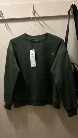 Green alo sweater M