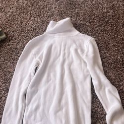 White Turtleneck 