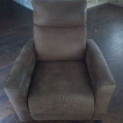 Recliner chair leather