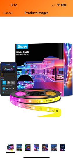 Govee RGBIC Outdoor LED Strip Light 