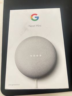 Google Nest Mini (2nd Generation) - Chalk