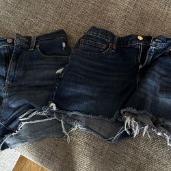 Jean Shorts Like New 