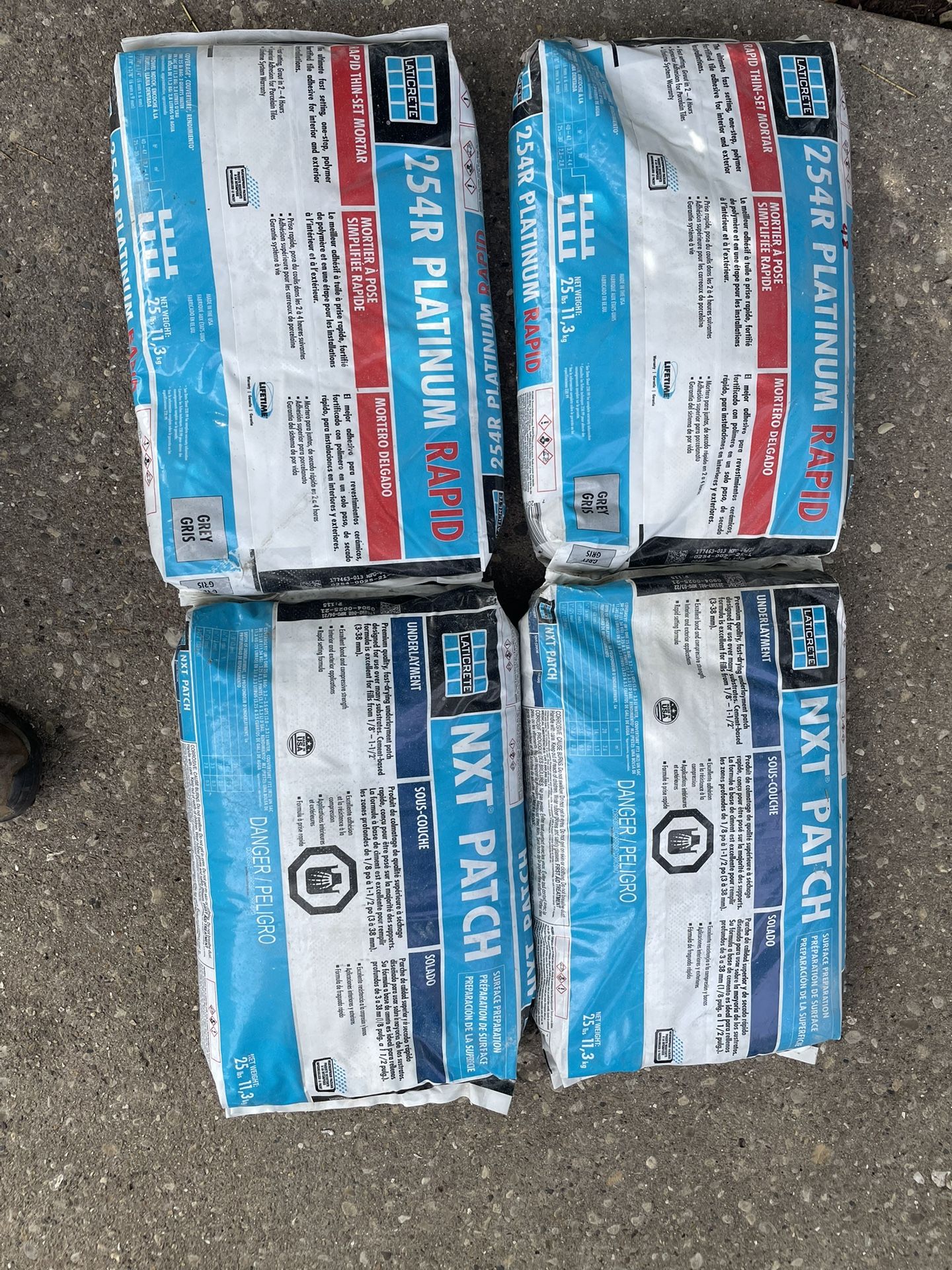 Pallet of Platinum Rapid Mortar