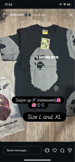 A Bathing Ape BAPE Graphic T-Shirt