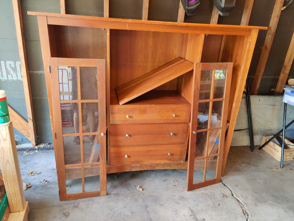 Large cabinet/wooden case