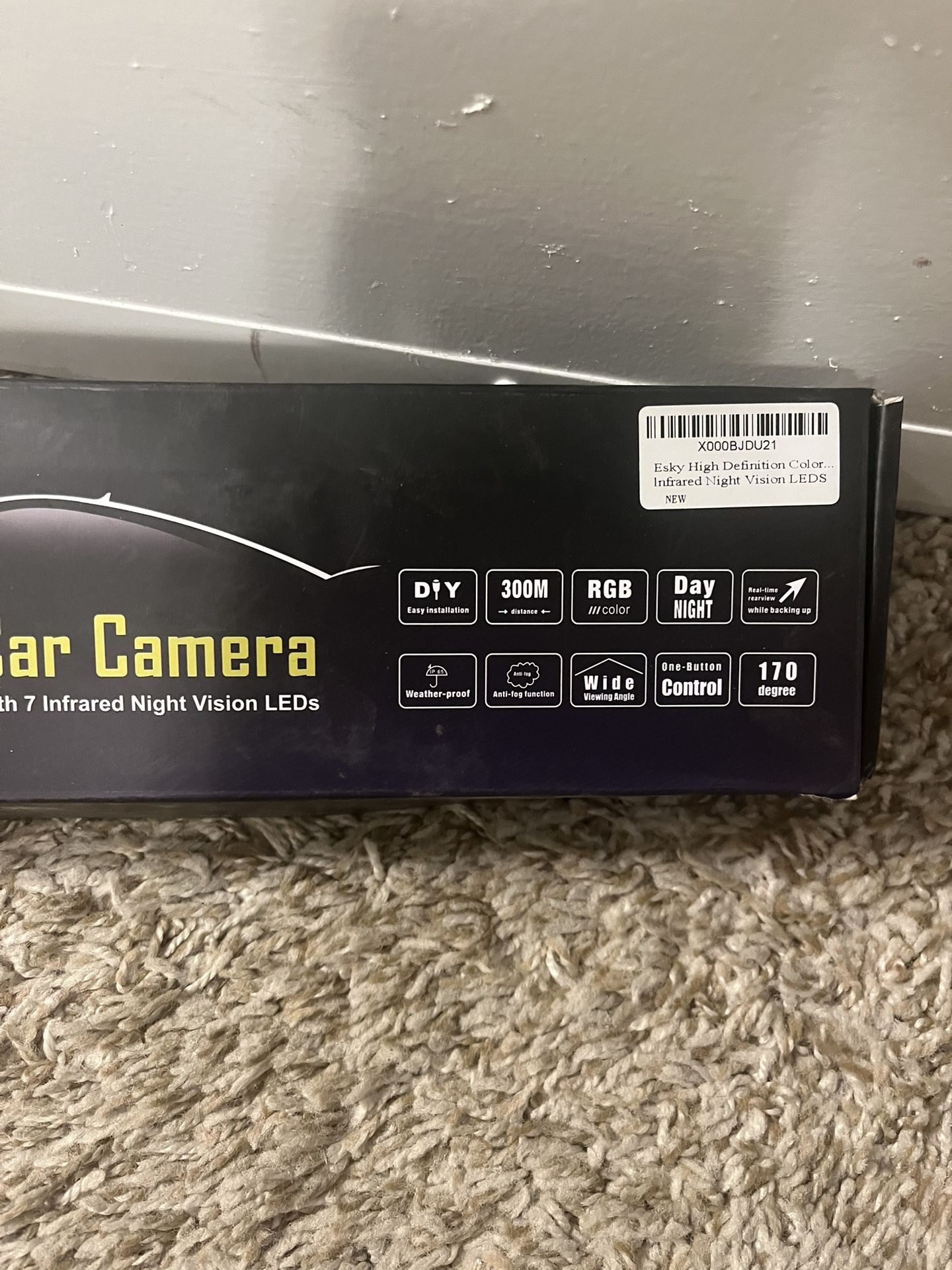 Vehicle Backup Camera, Esky Rear View Camera Waterproof High Definition Color