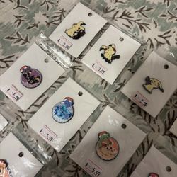 Pokemon and Zelda Enamel Pins
