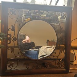 Beautiful Metal Mirror